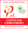 Certified Component Passive House Institute